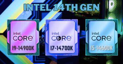 Intel 14th Gen CPUs Listed By Canadian Retailer: Prices More Or Less The Same As 13th Gen Chips - wccftech.com - Canada