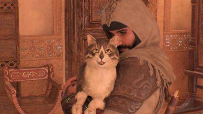Assassin's Creed Mirage Features a Cat With an Assassin's Creed Branded Nose - ign.com