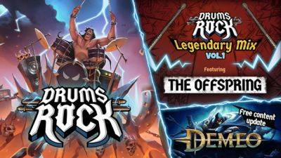 The Drums Rock DLC Legendary Mix Vol I featuring The Offspring is now available - blog.playstation.com - Usa