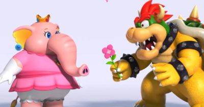 Bowser isn't up to the tusk of wooing elephant Peach in this Super Mario Bros Wonder animation - eurogamer.net - county Peach