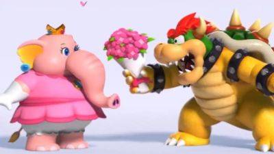 Bowser trying to impress elephant Peach is what I needed to get me through a Wednesday - destructoid.com