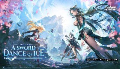 A Sword Dance of Ice - Tower of Fantasy 3.4 Adds New Story, Tough New Boss, and a Land Turned By Darkness - mmorpg.com