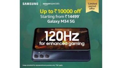 Samsung’s best mid-range phone Galaxy M34 5G returns to its lowest price ever during Amazon Great Indian Festival - tech.hindustantimes.com - India
