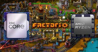 Intel 14th Gen CPUs Tested In Factorio, Get Crushed By AMD Ryzen 7000X3D & 5000X3D Chips - wccftech.com