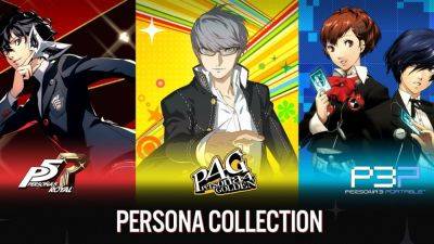 The Persona Collection Brings P5R, P4G, and P3P Together in One Big PS5, PS4 Bundle | Push Square - pushsquare.com