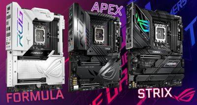 ASUS ROG Maximus Z790 Formula & ROG Maximus Z790 APEX Encore Motherboards Pictured - wccftech.com - Usa