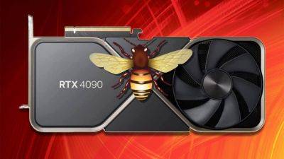 This Nvidia GeForce RTX 4090 contains a bug, literally - pcgamesn.com