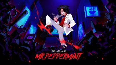 Side-scrolling beat ’em up game Vengeance of Mr. Peppermint for PC launches October 23 - gematsu.com - Launches