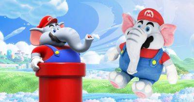 Elephant Mario official plush released next year - eurogamer.net