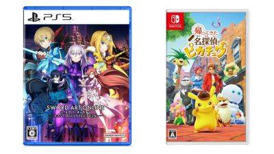 This Week’s Japanese Game Releases: Sword Art Online: Last Recollection, Detective Pikachu Returns, more - gematsu.com - Usa - Japan