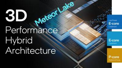 Intel Says Meteor Lake & Raptor Lake CPUs Have Very Similar P-Core & E-Core Architectures, Intel 4 Brings Efficiency Improvements - wccftech.com