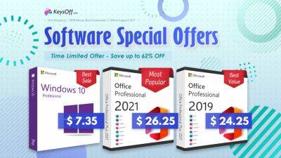 Software Deal: Buy Office 2021 Professional For $26.25, Windows 11 Pro (Permanent License) For $10.45 - wccftech.com