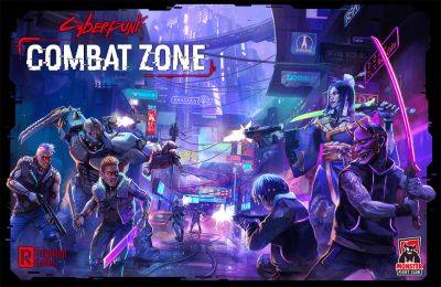 Cyberpunk Red: Combat Zone Review - boardgamequest.com - city Night