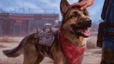 Dogmeat is coming to Magic: The Gathering in Fallout-themed Commander decks launching next year - pcgamer.com