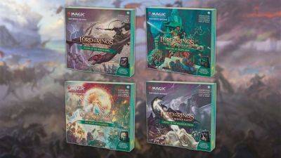 Magic: The Gathering's Lord Of The Rings Art Card Boxes Showcase Iconic Scenes - gamespot.com