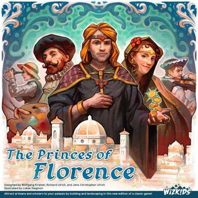 The Princes of Florence Review - boardgamequest.com - Italy - city Rome