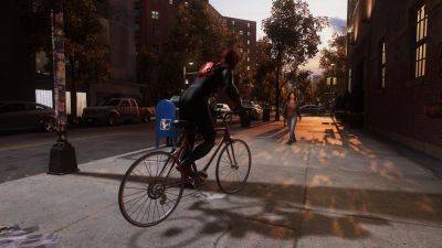Spiderman 2 player discovers hidden bike you can ride in free roam - pcinvasion.com - city New York