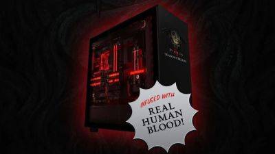 Diablo IV Custom Liquid Cooled High-End PC With Real Human Blood to Be Given Away Next Month - wccftech.com - Usa - Diablo