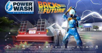 Back to the Future cruises into PowerWash Simulator next month - eurogamer.net