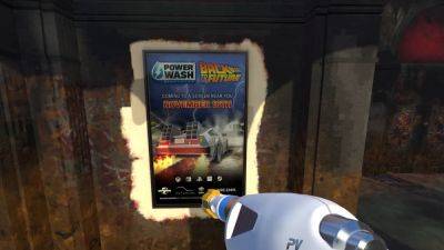 PowerWash Simulator ‘Back to the Future’ DLC coming November 16 - destructoid.com
