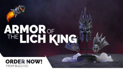 First Look at Armor of the Lich King Replica - Order Now from Blink Store - wowhead.com