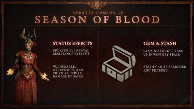 What to Expect From the Upcoming Season of Blood Livestreams - Diablo 4 - wowhead.com - Diablo