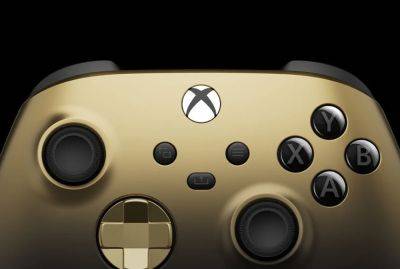 Microsoft has revealed the Gold Shadow Special Edition Xbox controller - videogameschronicle.com