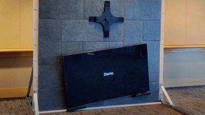 Concerned About Your TV Falling Off the Wall? This Set Comes With Landing Gear - pcmag.com - San Francisco