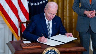 US President Joe Biden signs executive order 'to protect Americans from the potential risks of AI systems' - pcgamer.com - Usa
