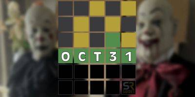 Today's Wordle Answer & Hints for October 31, 2023 (Puzzle #864) - screenrant.com