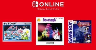 Nintendo Switch Online adds three spooky retro games including Castlevania Legends - eurogamer.net - Japan
