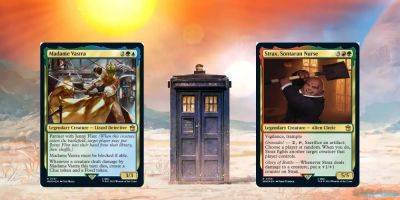 EXCLUSIVE - Magic: The Gathering x Doctor Who Previews - screenrant.com - city Santa Claus
