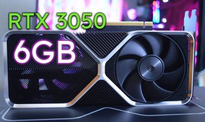 NVIDIA To Introduce New GeForce RTX 3050 6 GB GPUs In 2024: 70W TGP With Cut-Down Specs & Lower Prices - wccftech.com - Usa
