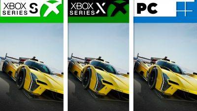 Forza Motorsport Xbox Series X|S vs PC Comparison Shows Graphical Similarities Between XSX and PC - wccftech.com