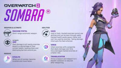 Overwatch 2 Season 7 – Sombra Rework and Route 66 Changes Detailed - gamingbolt.com - city Sanctuary