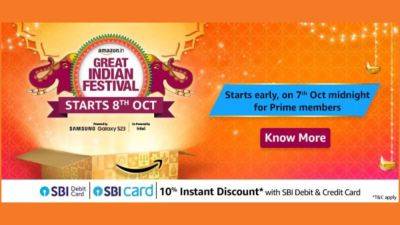 Top smartphone deals during the Amazon Great Indian Festival: iPhone 13, Samsung Galaxy S23 5G and many more - tech.hindustantimes.com - India