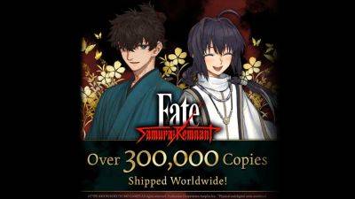 Fate/Samurai Remnant shipments and digital sales top 300,000 - gematsu.com - Japan