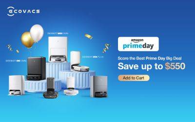 ECOVACS Brings the Heat to Prime Day with Up to $550 in Flash Discounts - wccftech.com