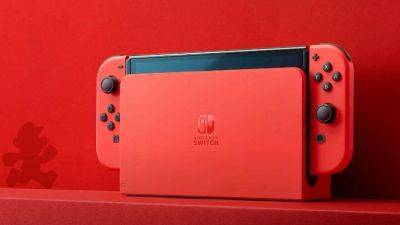 This Mario Red Switch OLED Bundle Comes With Switch Online And Multiple Accessories - gamespot.com