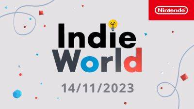 Nintendo will hold an Indie World live stream on Tuesday - videogameschronicle.com