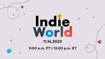 Nintendo Indie World Showcase Coming November 14, Here's How To Watch - gamespot.com