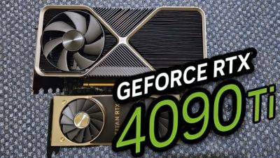 NVIDIA GeForce RTX 4090 Ti Looks Ridiculously Huge Infront of Last-Gen Titan RTX GPU - wccftech.com
