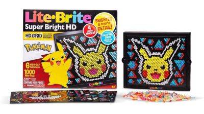 Pokemon Lite-Brite Toy Is Super-Effective At Being Charming, Available Now - gamespot.com