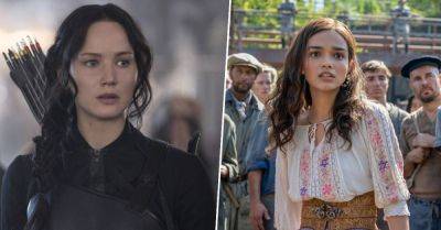 Is Lucy Gray Baird related to Katniss Everdeen? Hunger Games prequel star Rachel Zegler addresses fan theory - gamesradar.com