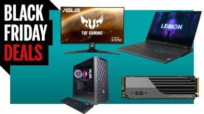 These are our top ten early Black Friday deals this week: $899 gaming PCs, RTX 4080 laptops and 2TB SSDs - pcgamer.com - These