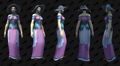 Spring Transmog Models on the 10.2.5 PTR - Pastel Robes, Bonnets, Floral Weapons - wowhead.com