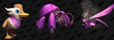Cute Pink Animals on the 10.2.5 PTR - Ladybugs, Ducks, and More - wowhead.com