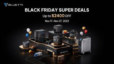 BLUETTI Just Launched Its Blockbuster Black Friday Deals (And A New Power Station With Exclusive Discount) - wccftech.com
