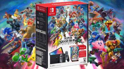 Super Smash Bros. Nintendo Switch OLED Black Friday Bundle Is Available Now - gamespot.com - Usa - Japan