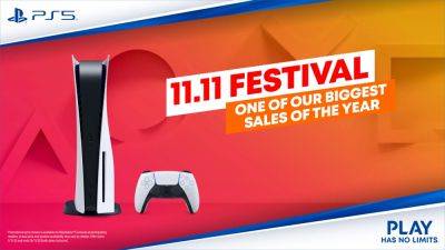 (For Southeast Asia) 11.11 Festival! Save up to SGD 160 / MYR 550 / THB 4,200/ IDR 1,820,000 / VND 2,900,000 off PlayStation 5, from 3rd November till 16th November 2023 - blog.playstation.com - Singapore - city Singapore - Indonesia - Thailand - Vietnam - Malaysia - Philippines